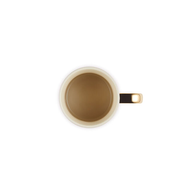 Vancouver Mug with Gold HandleChiffon Pink, view 4